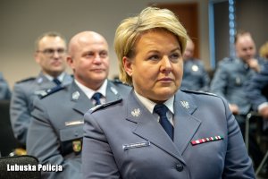 nadinspektor Helena Michalak na uroczystości