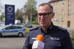 Nadkomisarz Marcin Maludy - Rzecznik Prasowy Komendy Wojewódzkiej Policji w Gorzowie Wielkopolskim