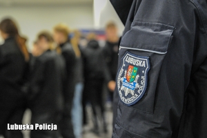Naszywka Komendy Wojewódzkiej Policji w Gorzowie Wielkopolskim
